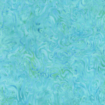 Aurora 612506970 Teal Parakeet by Studio 180 for Island Batik, Image