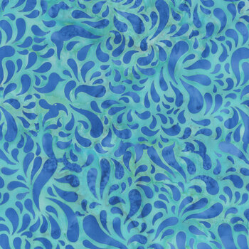 Aurora 612504970 Teal Parakeet by Studio 180 for Island Batik, Image
