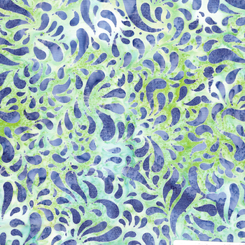 Aurora 612504965 Teal Chameleon by Studio 180 for Island Batik, Image