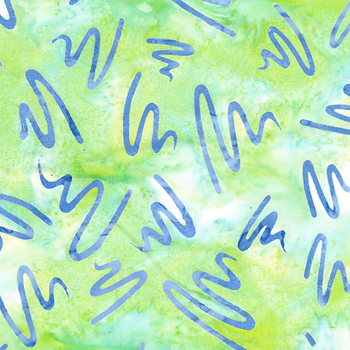 Aurora 612502965 Teal Chameleon by Studio 180 for Island Batik, Image