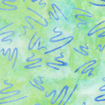 Aurora 612502965 Teal Chameleon by Studio 180 for Island Batik, Image