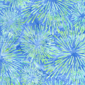 Aurora 612501515 Blue Chambray by Studio 180 for Island Batik, Image