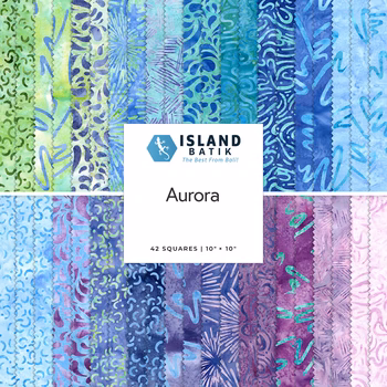 Aurora  10” Stack by Studio 180 for Island Batik, Image