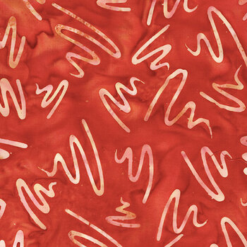 Sunset 612502350 Red Paprika by Studio 180 for Island Batik, Image