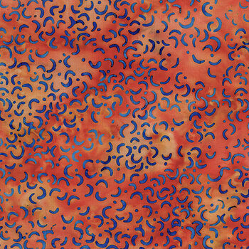 Sunset 612501270 Orange Cheddar by Studio 180 for Island Batik, Image