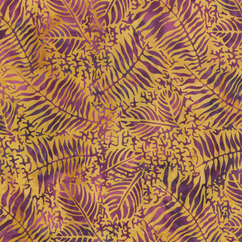 Geode Glow 112524867 Multi Purple Burgundy Gold by Kathy Engle for Island Batik, Image
