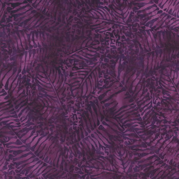 Geode Glow 112524490 Purple Blackberry by Kathy Engle for Island Batik, Image
