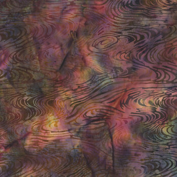 Geode Glow 112519880 Multi Purple Green Concord by Kathy Engle for Island Batik, Image