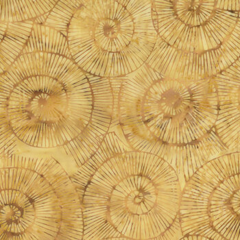 Geode Glow 112518230 Yellow Amber by Kathy Engle for Island Batik, Image