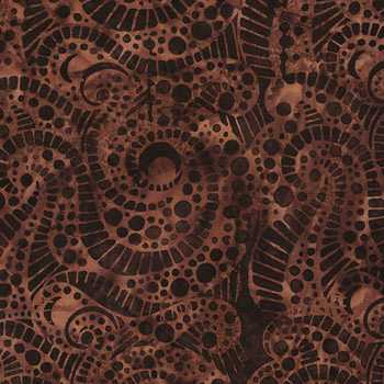 Earth Essence 112523090 Brown Roast by Kathy Engle for Island Batik, Image
