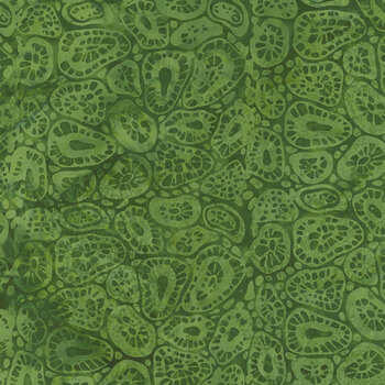 Earth Essence 112520645 Green Ivy by Kathy Engle for Island Batik, Image