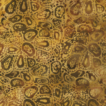 Earth Essence 112520075 Brown Russet by Kathy Engle for Island Batik, Image