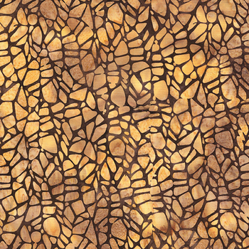 Earth Essence 112517075 Brown Russet by Kathy Engle for Island Batik, Image