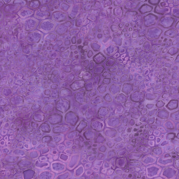 Fossil Finesse 112521410 Purple Foxglove by Kathy Engle for Island Batik, Image