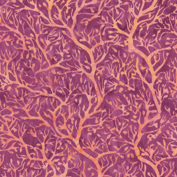 Berry Crush 712544873 Multi Red Pink by Jerry Khiev for Island Batik, Image