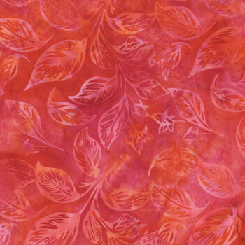 Berry Crush 712541872 Multi Orange Pink by Jerry Khiev for Island Batik, Image
