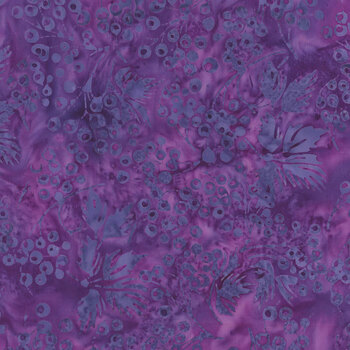 Berry Crush 712538445 Purple Blurple by Jerry Khiev for Island Batik, Image