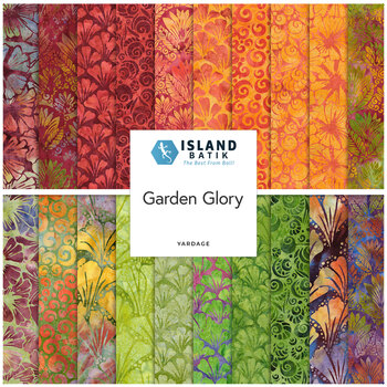 Garden Glory  Yardage by Island Batik, Image