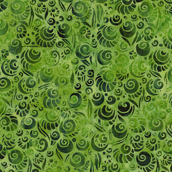 Garden Glory 512506680 Green Spinach by Island Batik, Image