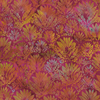 Garden Glory 512505822 Multi Green Gold Magenta by Island Batik, Image