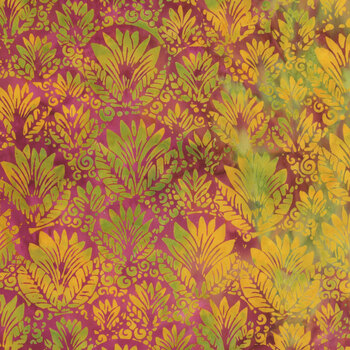 Garden Glory 512505820 Multi Red Green Purple Tourmaline by Island Batik, Image