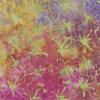 Garden Glory 512501803 Multi Pink Green Pale Olive by Island Batik, Image
