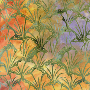 Garden Glory 512503803 Multi Pink Green Pale Olive by Island Batik, Image