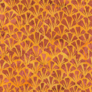 Garden Glory 512502809 Multi Red Orange by Island Batik, Image