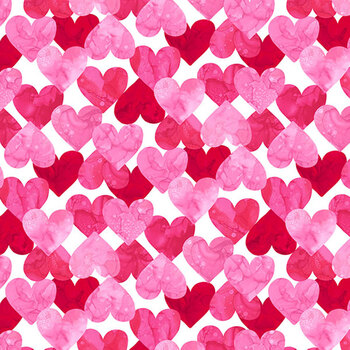 Forever Love DP28668-10 by Deborah Edwards and Emily Wenk for Northcott Fabrics, Image