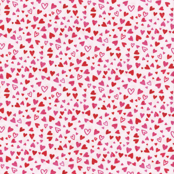 Forever Love DP28670-10 by Deborah Edwards and Emily Wenk for Northcott Fabrics, Image