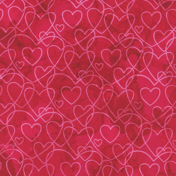 Forever Love DP28674-24 by Deborah Edwards and Emily Wenk for Northcott Fabrics, Image