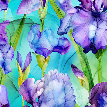 Infatuation DP28613-64 by Deborah Edwards and Melanie Samra for Northcott Fabrics, Image