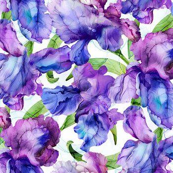 Infatuation DP28614-10 by Deborah Edwards and Melanie Samra for Northcott Fabrics, Image