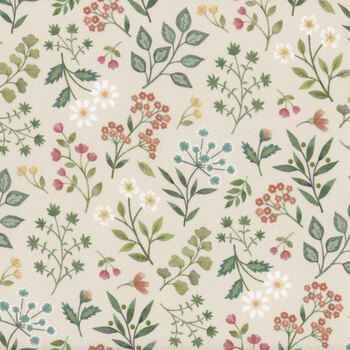 Woodland Heart DP28724-12 by Deborah Edwards and Kathryn Christenson for Northcott Fabrics, Image