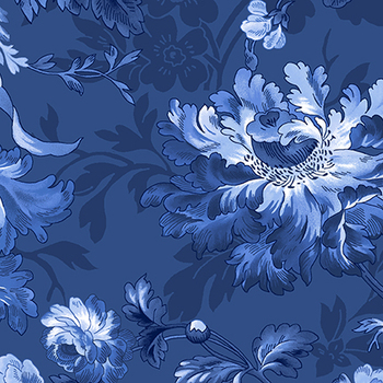 Blue Belle MAS10900-N Large Floral by Maywood Studio, Image