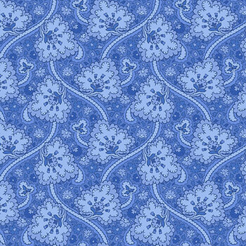 Blue Belle MAS10904-B Paisley by Maywood Studio, Image