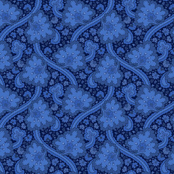 Blue Belle MAS10904-N Paisley by Maywood Studio, Image