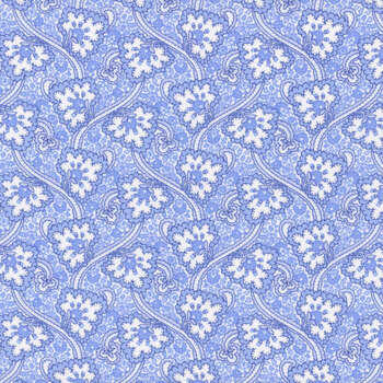 Blue Belle MAS10904-W Paisley by Maywood Studio, Image