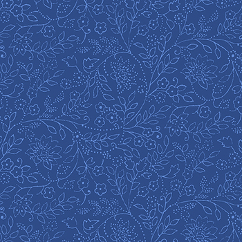 Blue Belle MAS10909-B Trailing Leaf by Maywood Studio, Image