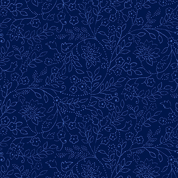 Blue Belle MAS10909-N Trailing Leaf by Maywood Studio, Image