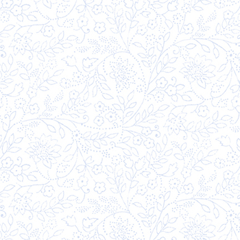 Blue Belle MAS10909-W Trailing Leaf by Maywood Studio, Image