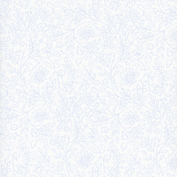 Blue Belle MAS10909-W Trailing Leaf by Maywood Studio, Image