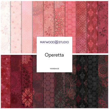 Operetta  Yardage by Monique Jacobs for Maywood Studio, Image
