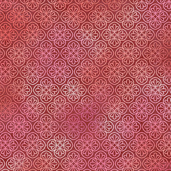 Operetta MAS11004-M Maroon Flower Tiles by Monique Jacobs for Maywood Studio, Image