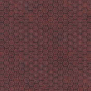 Operetta MAS11006-M Maroon Tiny Flowers by Monique Jacobs for Maywood Studio, Image