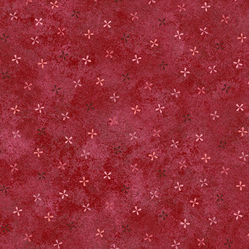 Operetta MAS11008-R Red Pinwheel Petals by Monique Jacobs for Maywood Studio, Image