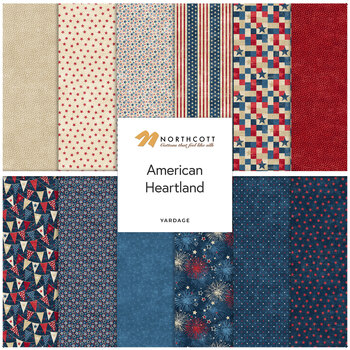 American Heartland  Yardage by Northcott Fabrics, Image