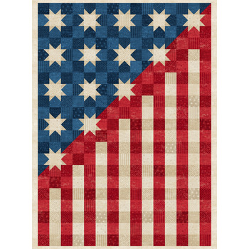 American Heartland DP28730-12 Panel Beige Multi by Northcott Fabrics, Image