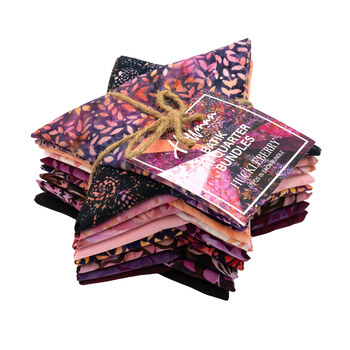 Bali Batiks Huckleberry Haven  Fat Quarter Bundle Hoffman Fabrics