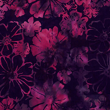 Bali Batiks - Huckleberry Haven X2634-346 Huckleberry by Hoffman Fabrics, Image